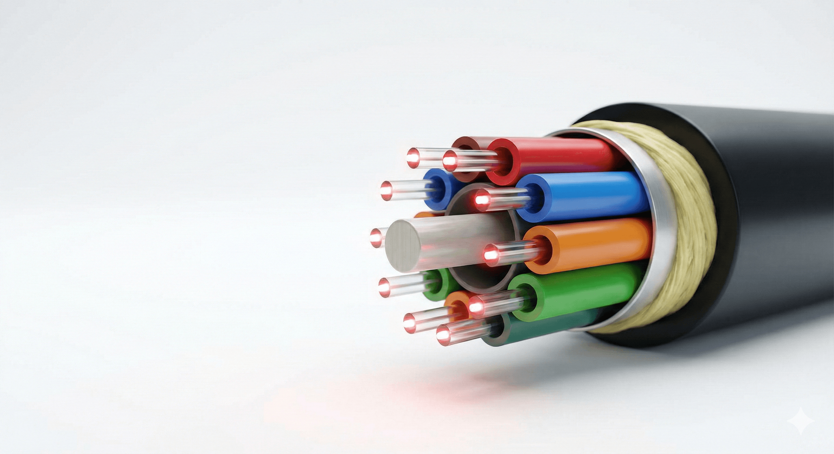 Industrial Fiber Optic Background